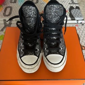 Converse Chuck Taylor All Star Textile High Top (black Size 5.5)